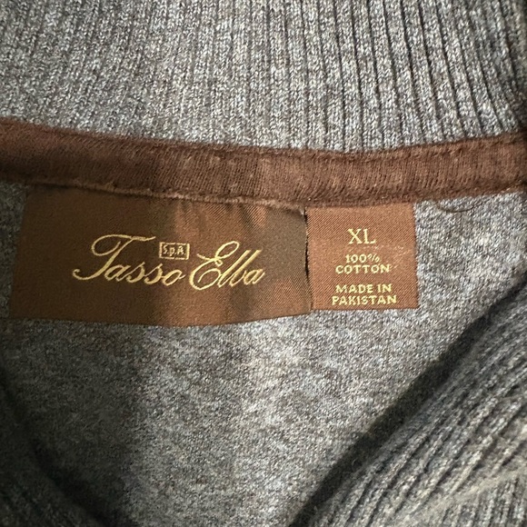 Tasso Elba Men's Blue Turtleneck Sweater - Picture 2 of 8